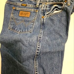 Wrangler Jeans 34x36 blue denim